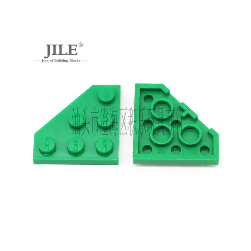 20 pcs 3*3 wedge plate MOC bricks 2450 - Image 5