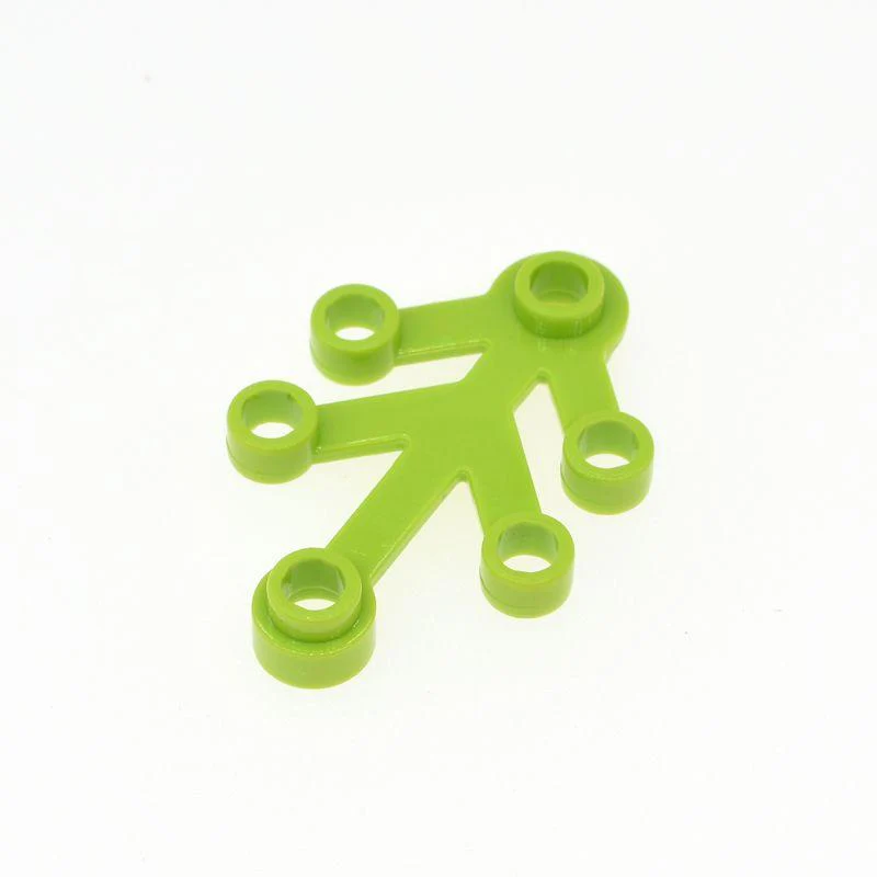 20 pcs 4*3  Plant Leaves MOC Bricks 2423 - Image 3
