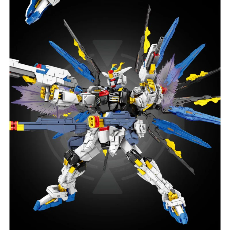 2000+pcs LY Gundam Series：Freedom Mech & Destiny Mech - Image 9
