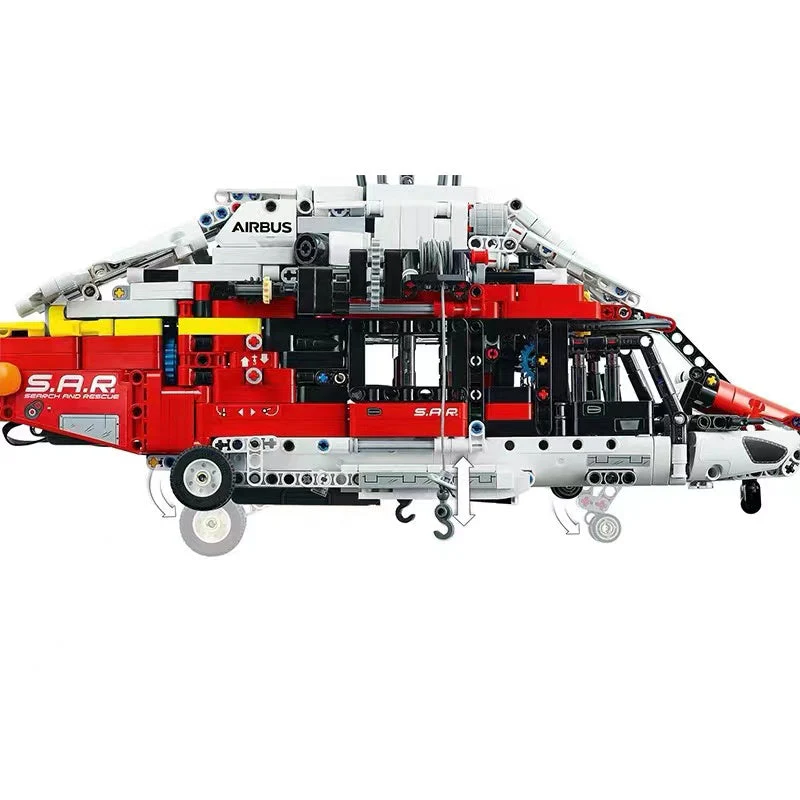 2001PCS 74666 Airbus H175 Rescue Helicopter - Image 5