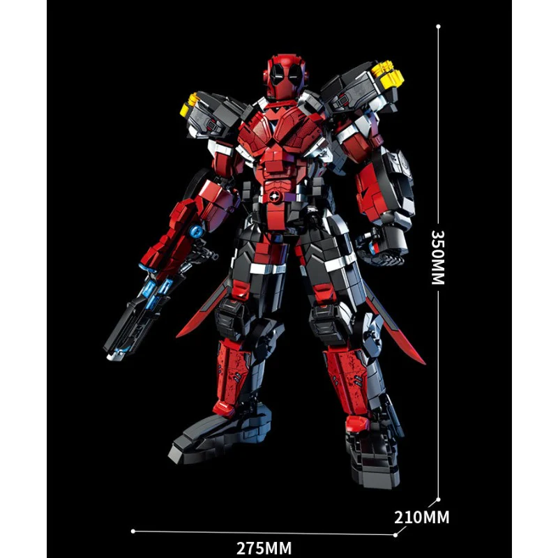 2002 pcs LY 76107 Deadpool - Image 6