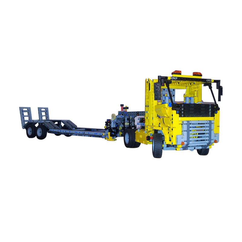2024pcs MOC-3196 42009 C-Model Tieflader (Low Loader) - Image 4