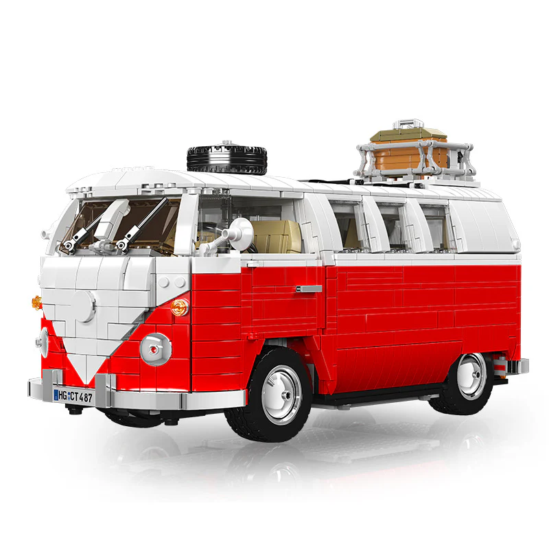 2056pcs Mouldking 10030 NO.T1 Van - Image 5