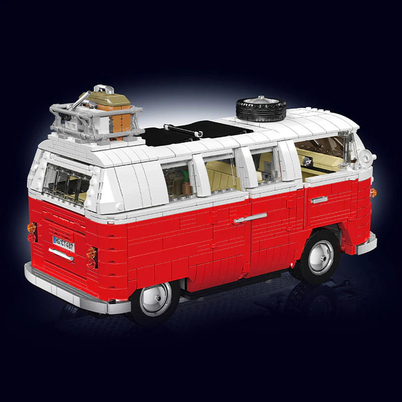 2056pcs Mouldking 10030 NO.T1 Van - Image 6