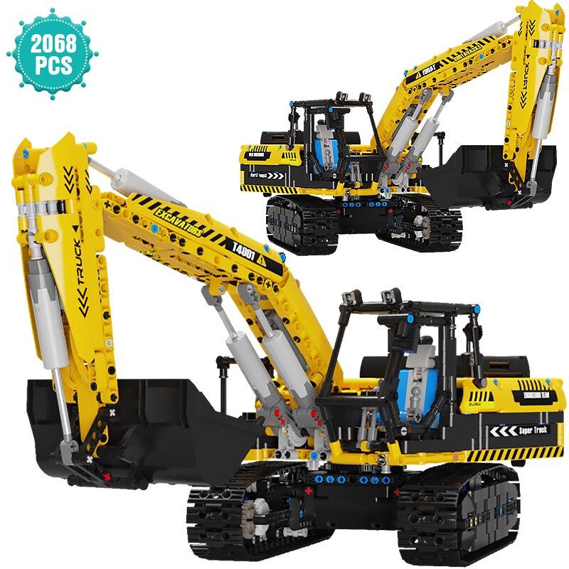 2068PCS T4001 Excavator - Image 2