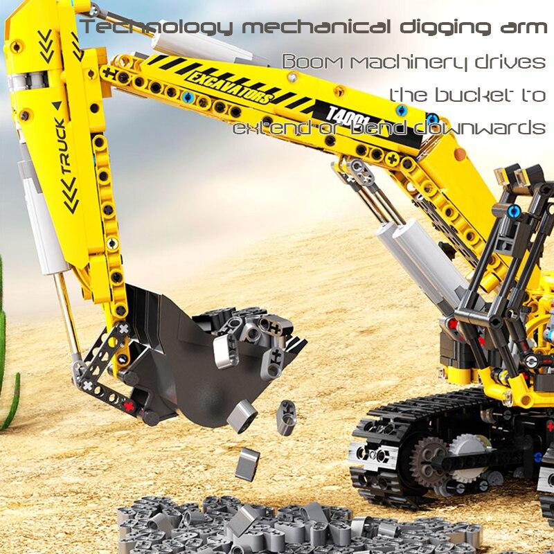 2068PCS T4001 Excavator - Image 3