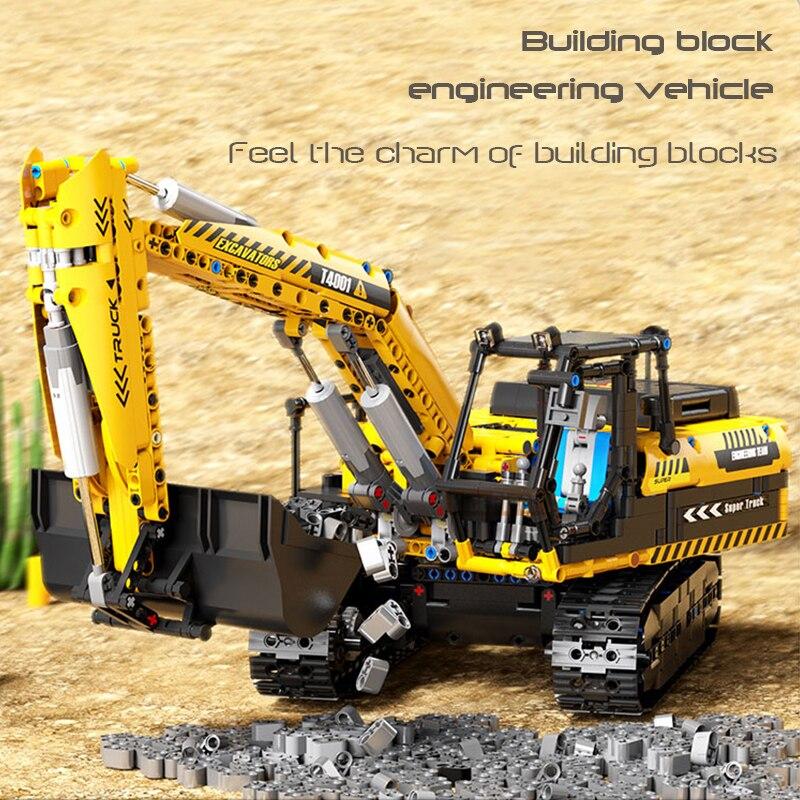2068PCS T4001 Excavator - Image 4