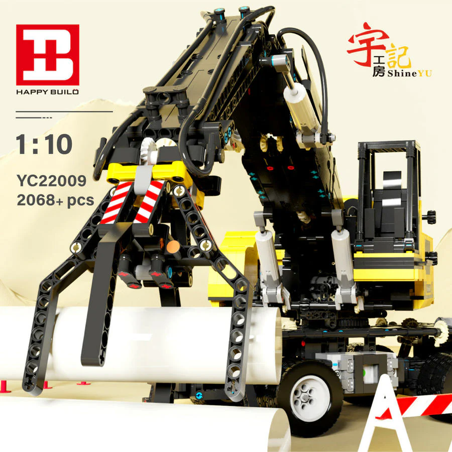 2068PCS Yuji Clamp Bucket Machine 1:10 - Image 2