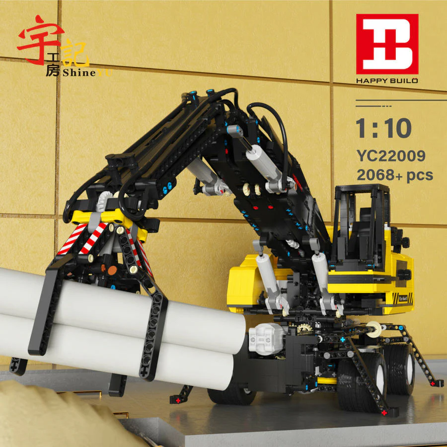 2068PCS Yuji Clamp Bucket Machine 1:10 - Image 3