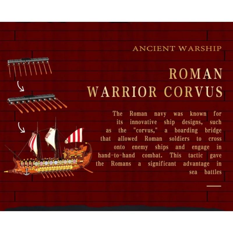 2073pcs BK 33303 Viking warship - Image 5