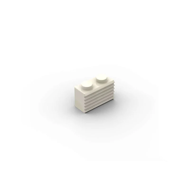 20pcs 1*2 fluted bricks MOC Bricks 2877 - Image 3