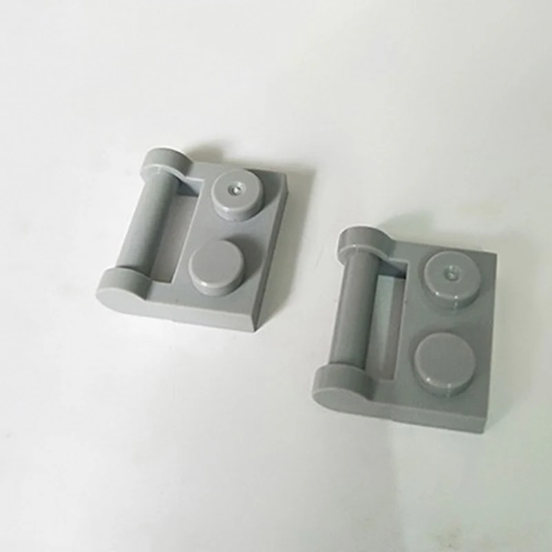 20pcs 1*2 Side Handle Closed Ends Plate MOC Brikcs 48336 - Image 3