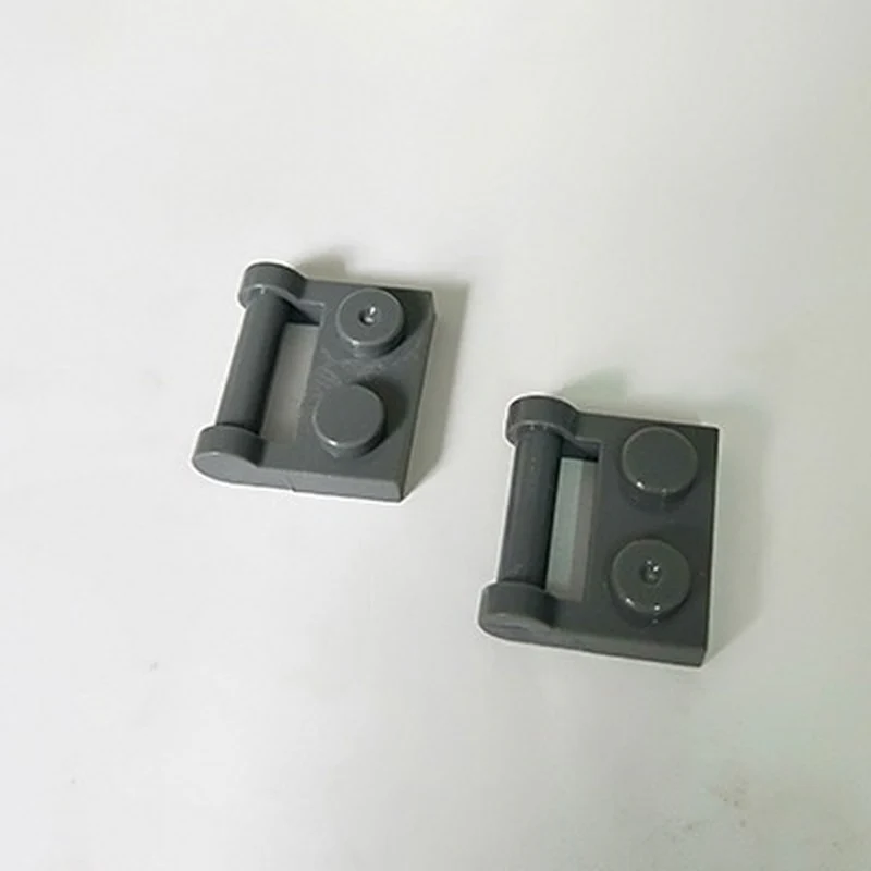 20pcs 1*2 Side Handle Closed Ends Plate MOC Brikcs 48336 - Image 4