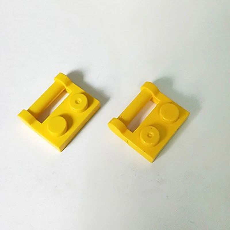20pcs 1*2 Side Handle Closed Ends Plate MOC Brikcs 48336 - Image 6