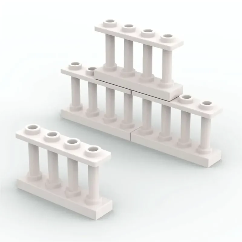 20pcs 1*4*2 Four-hole fence MOC Bricks 15332 - Image 3