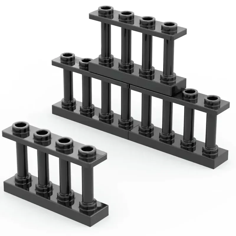 20pcs 1*4*2 Four-hole fence MOC Bricks 15332 - Image 4