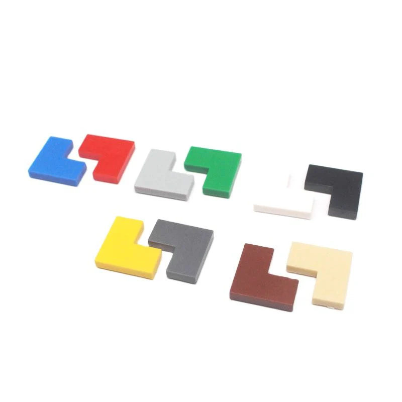 20pcs 2*2  Right Angle Smooth Plate MOC Bricks 14719 - Image 2