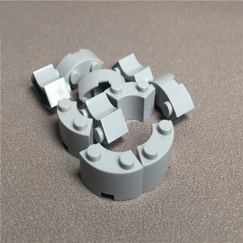 20pcs 2*2  Round Corner MOC Brick 85080 3063 - Image 4