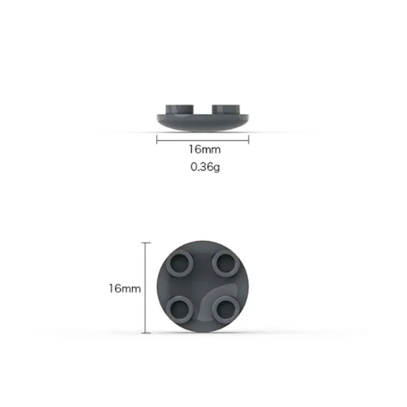 20pcs 2*2 Round with Rounded Bottom MOC Bricks 2654 - Image 7