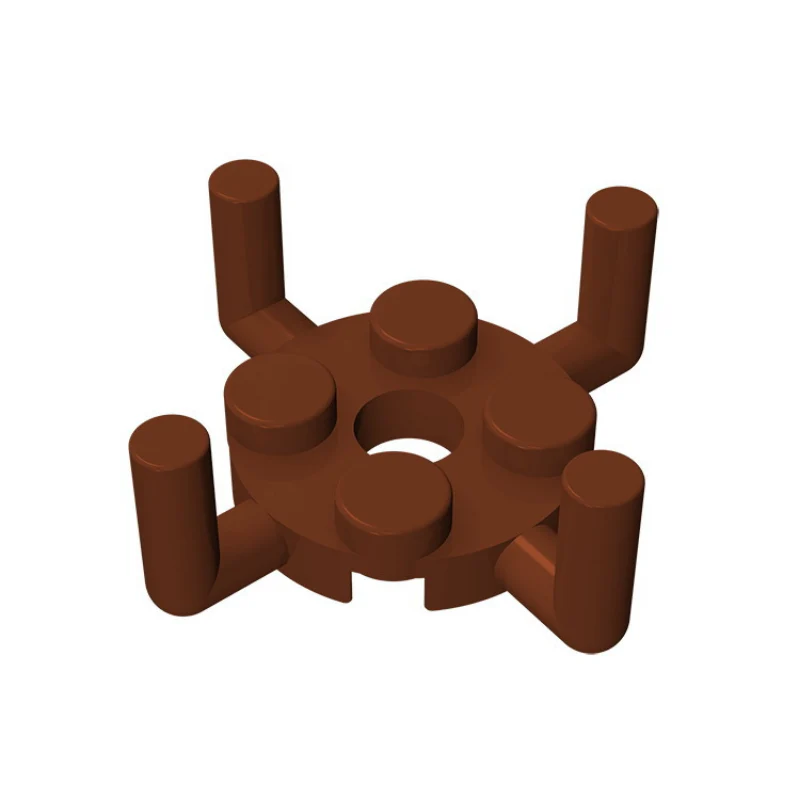 20pcs 98284 round 2x2 with Pin Hole and 4 Arms Up - Image 3
