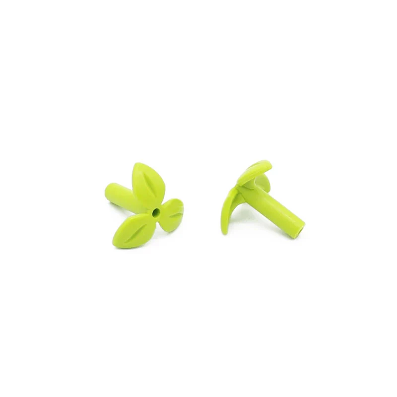 20pcs Carrot Leaves Plant Stem With 3 Leaves MOC Bricks 37695 - Image 3