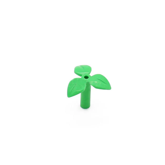 20pcs Carrot Leaves Plant Stem With 3 Leaves MOC Bricks 37695 - Image 4
