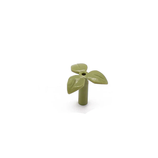 20pcs Carrot Leaves Plant Stem With 3 Leaves MOC Bricks 37695 - Image 5