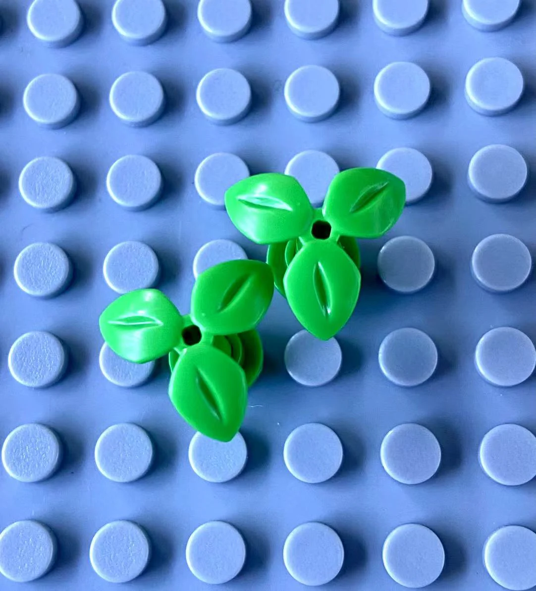 20pcs Carrot Leaves Plant Stem With 3 Leaves MOC Bricks 37695 - Image 6