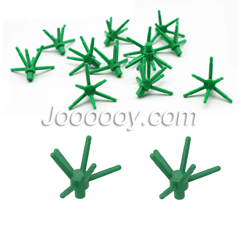 20pcs Plant Flower Stem (6 Stems)  MOC Bricks 19119 - Image 5