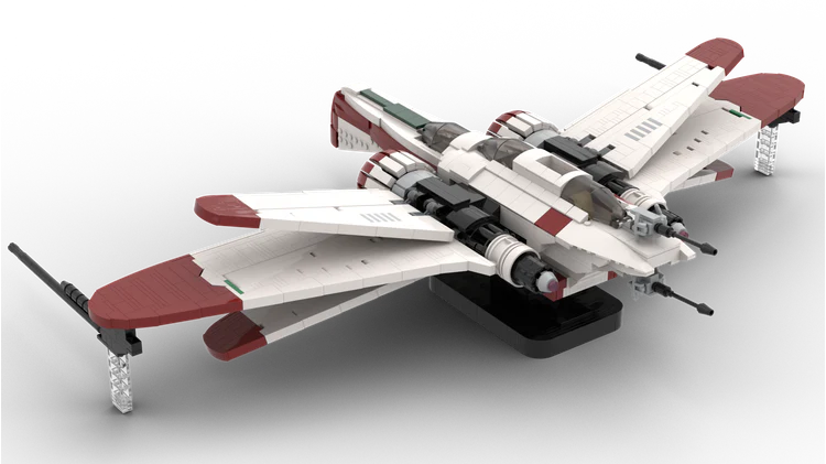 2102PCS MOC-88927 ARC-170 Starfighter - Image 2