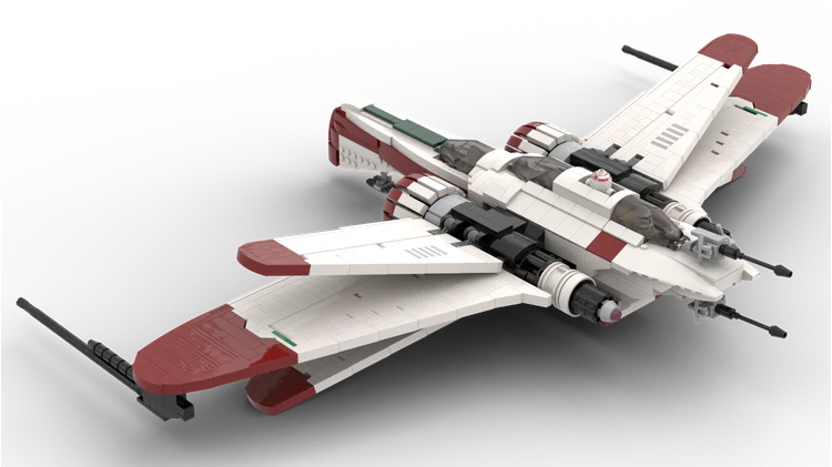 2102PCS MOC-88927 ARC-170 Starfighter - Image 3