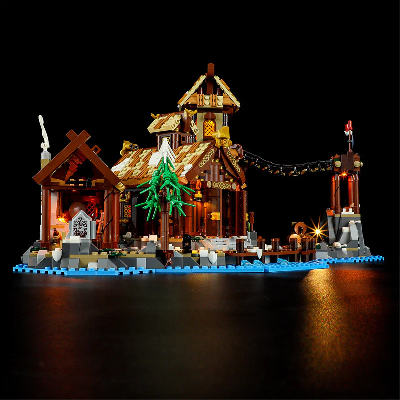 2103pcs Viking Village - Image 5
