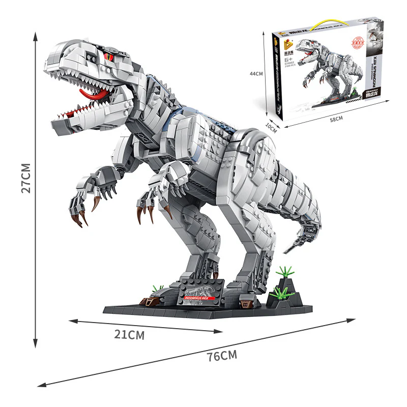 2108PCS PANLOS 611002 Dinosaur：Indominus Rex - Image 5