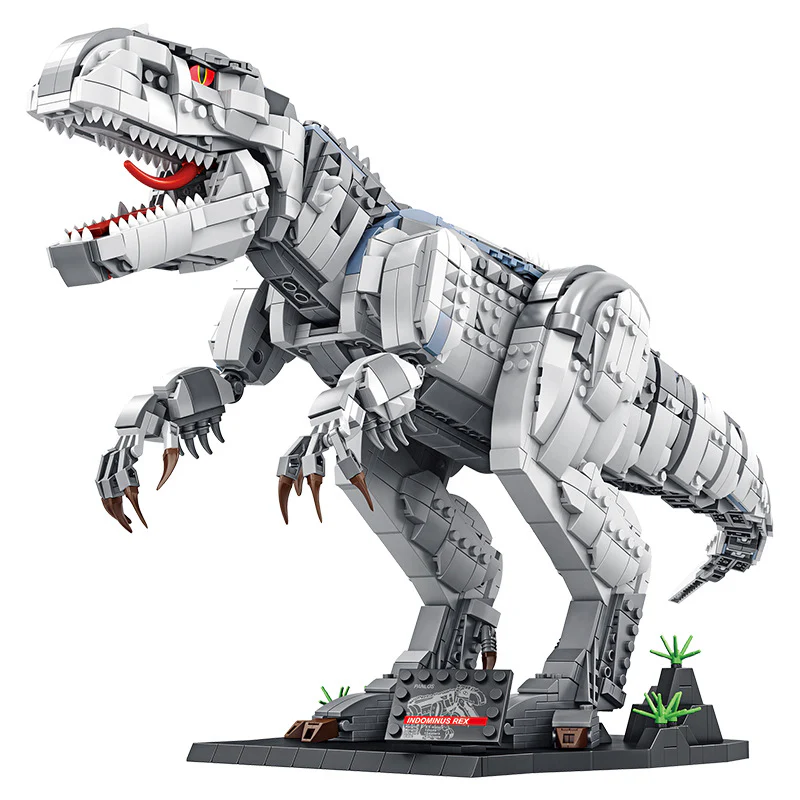 2108PCS PANLOS 611002 Dinosaur：Indominus Rex - Image 6