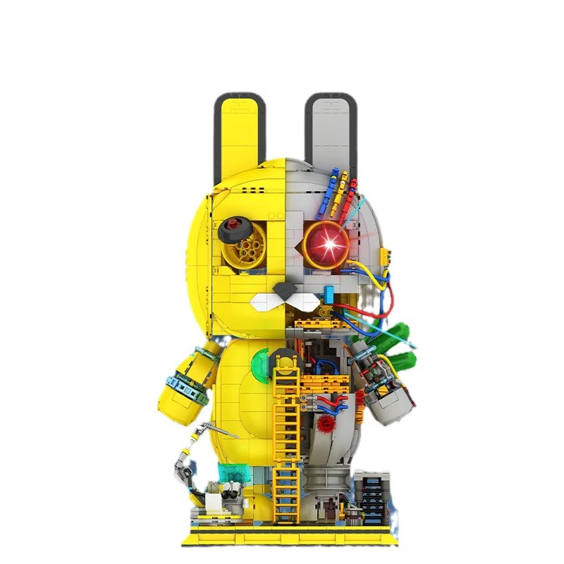 2119PCS ShuangGao 20810 Mechanical Rabbit - Image 6