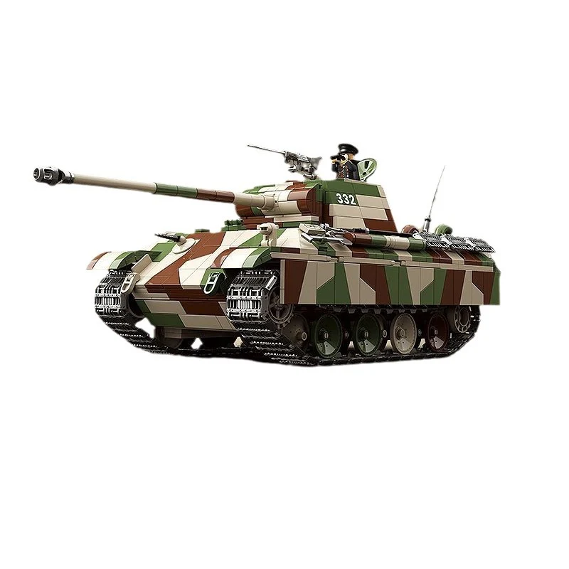 2136 pcs QUANGUAN 100252 Panzerkampfwagen V Panther Ausf.G - Image 5