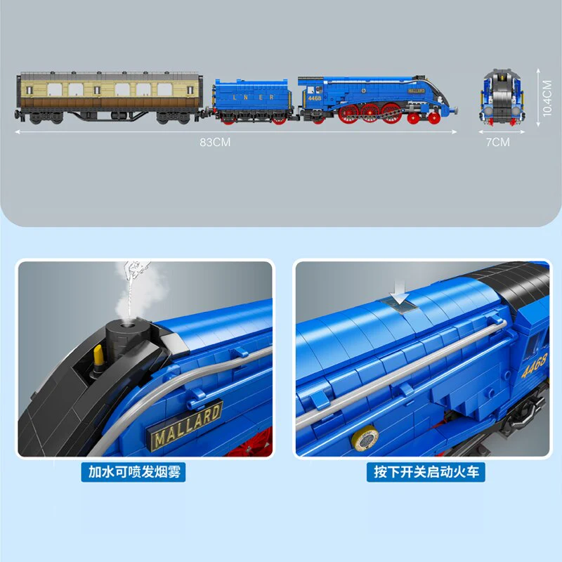 2139PCS MOULD KING 12006  Mallard Train - Image 2