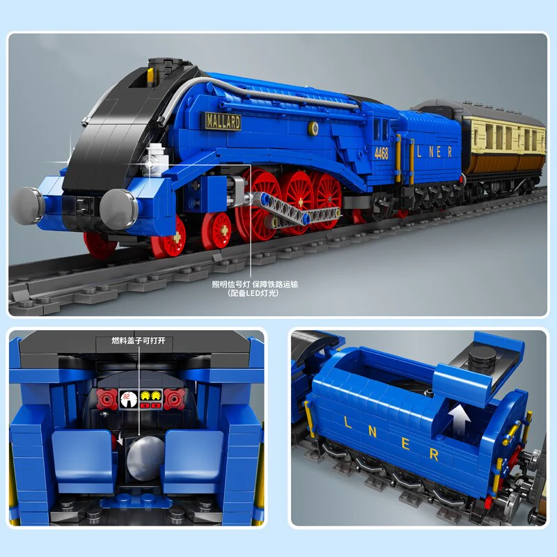 2139PCS MOULD KING 12006  Mallard Train - Image 3