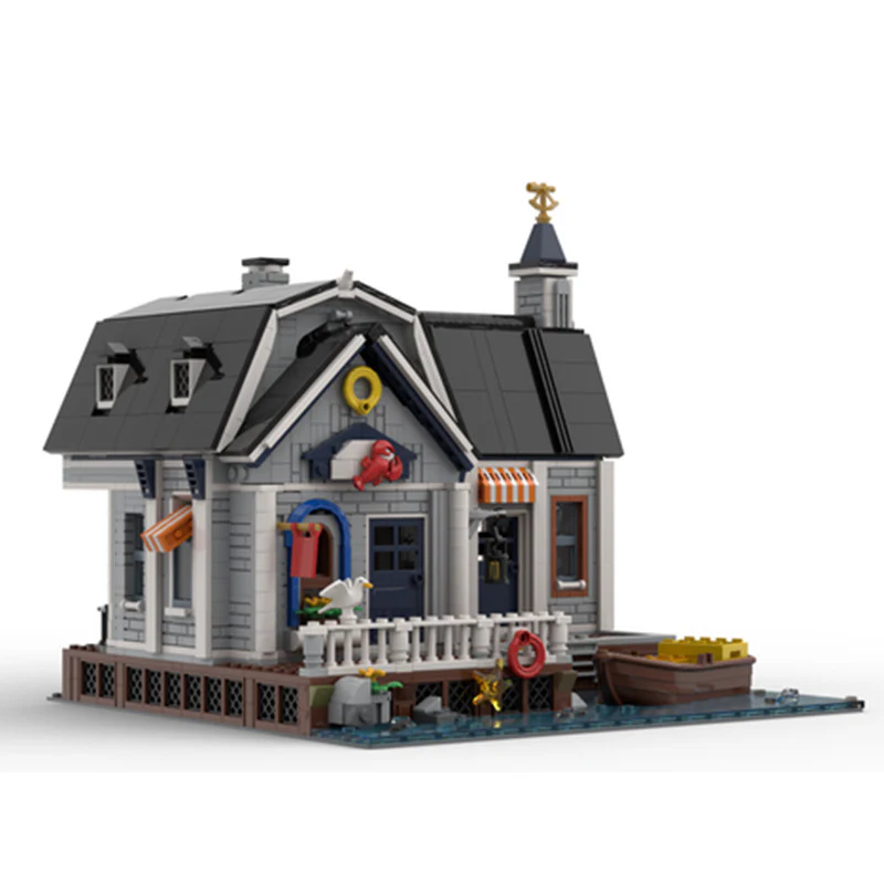 2158pcs MOC-91130 Lobster Dock - Image 6