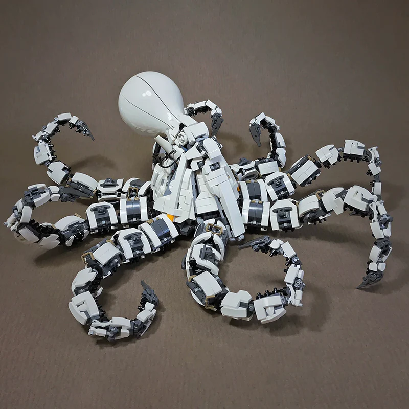 2158PCS MOC Mecha，Octopus toys - Image 3
