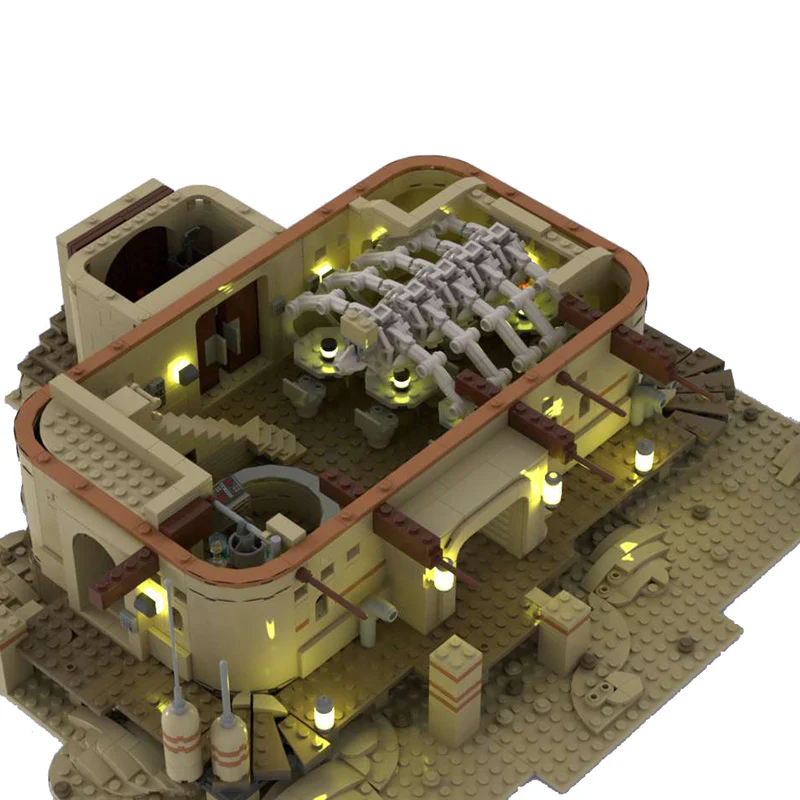 2160PCS MOC-95864 Mos Pelgo Freetown Cantina - Image 2