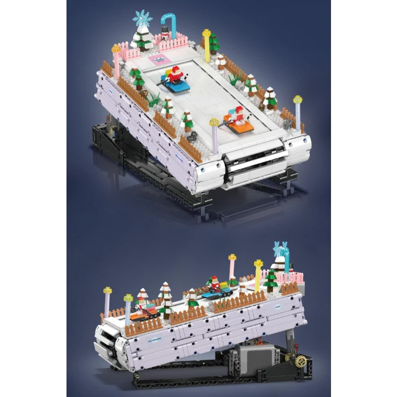 2181pcs Mouldking 10158 Ski Resort - Image 3