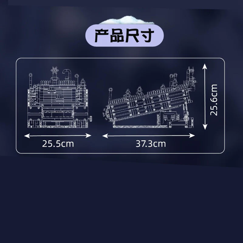 2181pcs Mouldking 10158 Ski Resort - Image 7