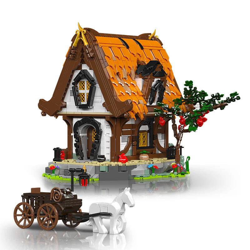 2192 pcs MouldKing 16054 Midage World Log Cabin - Image 2