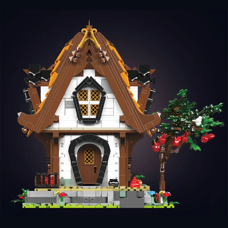 2192 pcs MouldKing 16054 Midage World Log Cabin - Image 3