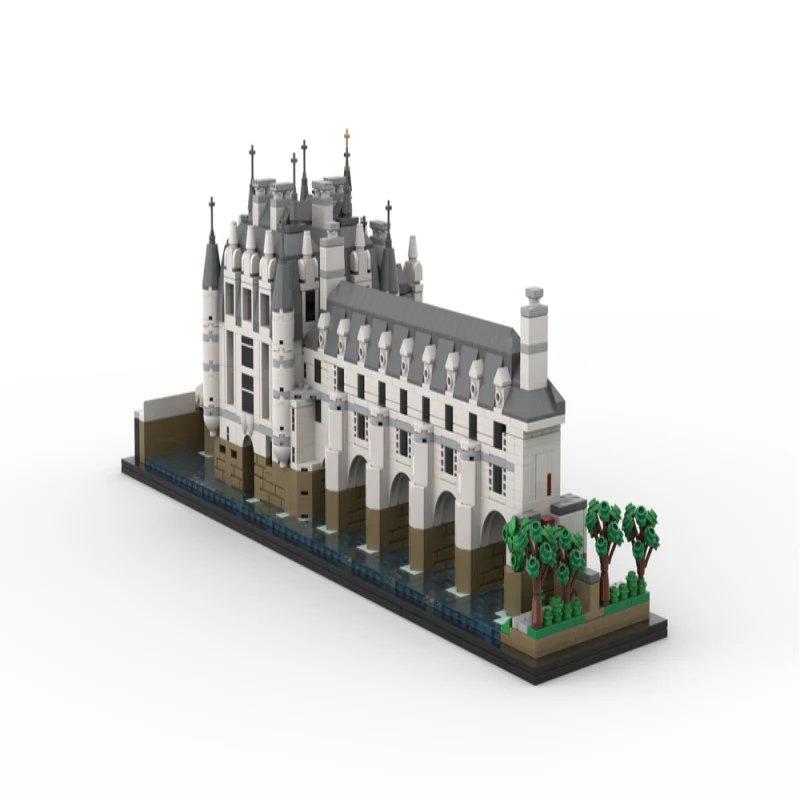 2234pcs MOC-118889 Château de Chenonceau - Image 3