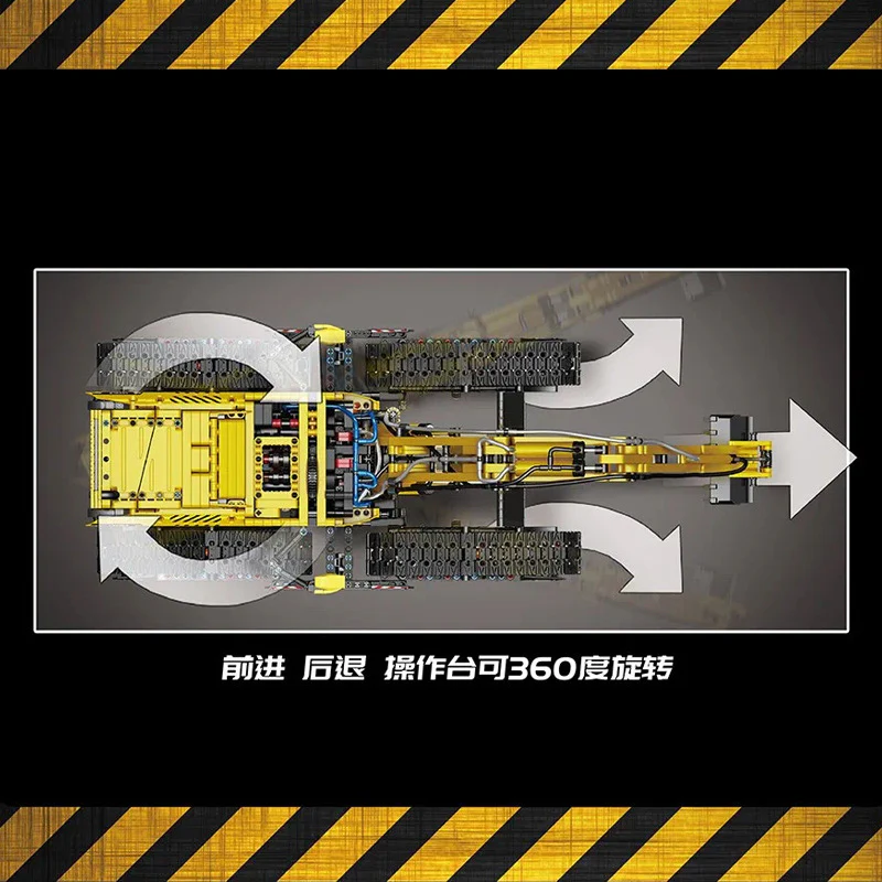 2237PCS 17018 MOULDKING All Terrain Excavator - Image 4