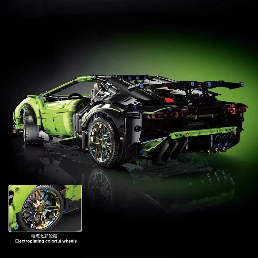2238 PCS TGL T5028 Lamborghini Sports Car - Image 4