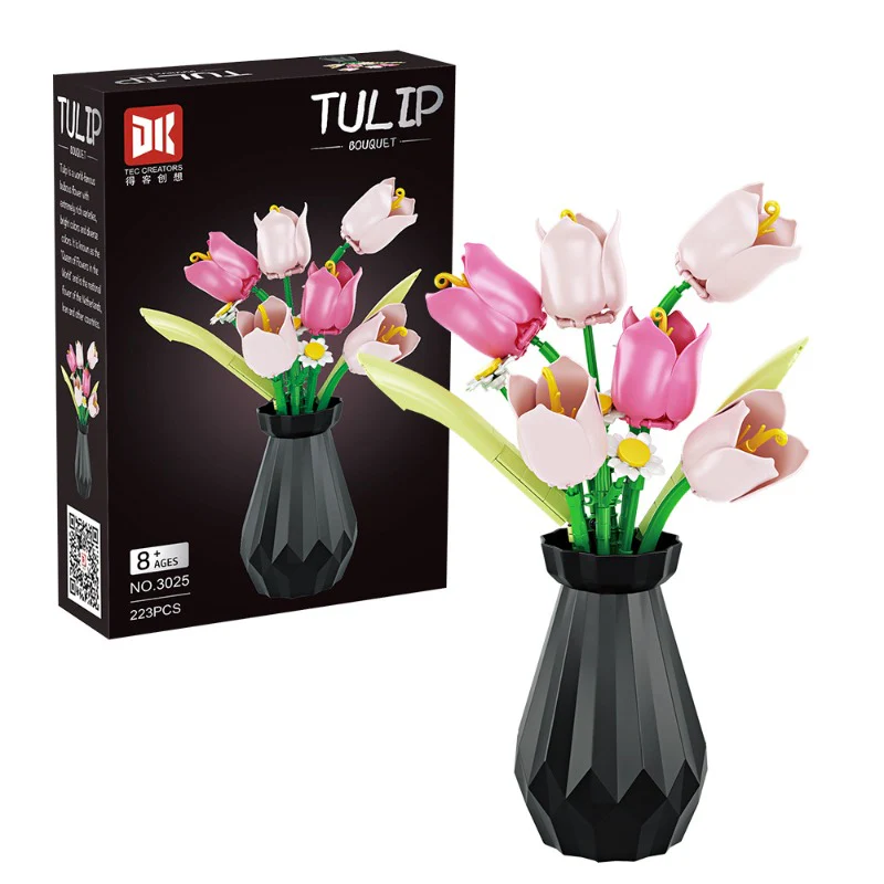223pcs DK 3025 TULIP BOUQUET - Image 4