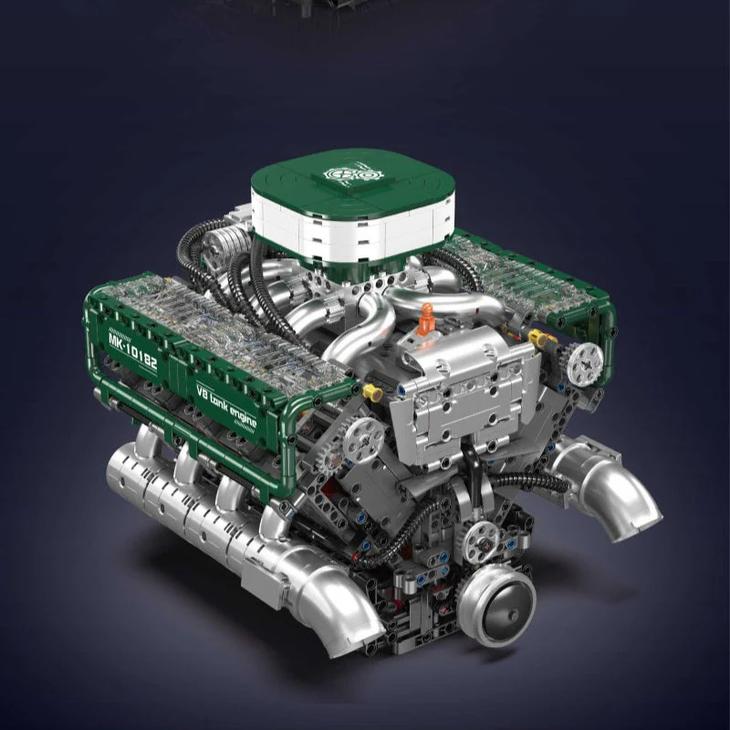 2250 pcs MouldKing 10182 V8 TANK ENGINE Dynamic Edition - Image 3